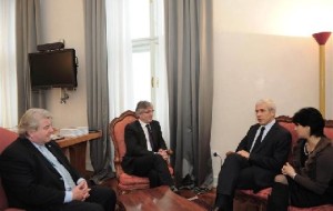 Il presidente della Regione FVG incontra il presidente della Repubblica Serba Boris Tadic