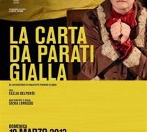 La carta da parati gialla