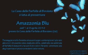 La Casa delle Farfalle si tinge di blu
