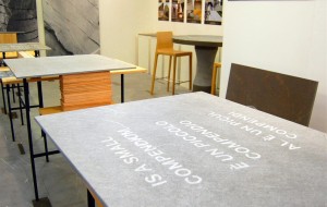 VIRTUOSE SINERGIE PER PIETRA PIASENTINA  :tavolo di 8 metri firmato Fabrica