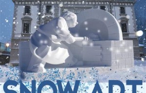 EVENTI INTERNAZIONALI: SNOW ART PER LA PRIMA VOLTA A PONTEBBA
