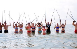 IL NORDIC WALKING FINISCE “IN ACQUA”