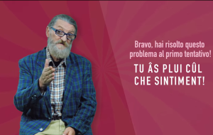 FELICI MA FURLANS E LUCIANO LUNAZZI INSIEME PER UNA SANA RISATA NATALIZIA