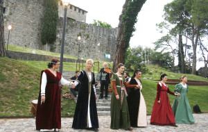 GORIZIA: IN BORGO CASTELLO TUFFO NEL MEDIOEVO