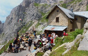 IL QUARTETTO ULTRAMARINE AL RIFUGIO CALVI  CON IL CANTO DEGLI UCCELLI