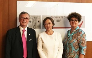 VISITA OPERATIVA IN FVG PER AMBASCIATRICE E DELEGAZIONE CECA