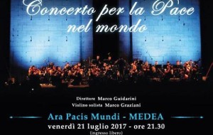 CONCERTO PER LA PACE NEL MONDO: QUESTA SERA A MEDEA