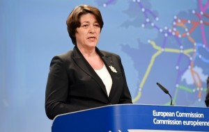 LA COMMISSARIA EUROPEA PER I TRASPORTI, VIOLETA BULC, A GORIZIA