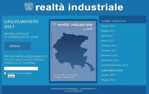 REALTA’ INDUSTRIALE: ON LINE IL NUMERO DI LUGLIO-AGOSTO