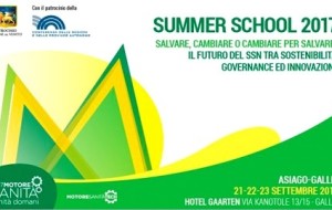 SANITA’: SUMMER SCHOOL DA DOMANI AD ASIAGO-GALLIO