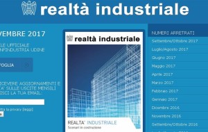 REALTA’ INDUSTRIALE: ON LINE IL NUMERO DI NOVEMBRE