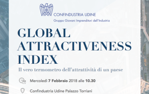 ATTRACTIVENESS INDEX: CONVEGNO A UDINE DEI GIOVANI IMPRENDITORI,