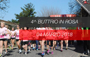 BUTTRIO SI COLORA DI ROSA PER IL QUARTO ANNO