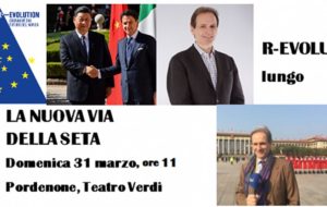 R-EVOLUTION A PORDENONE SUL TEMA NUOVA VIA DELLA SETA