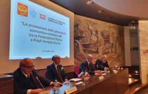 FVG-RUSSIA: SI RAFFORZANO I RAPPORTI ECONOMICI