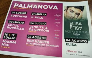 ESTATE A PALMANOVA CON GRANDI EVENTI