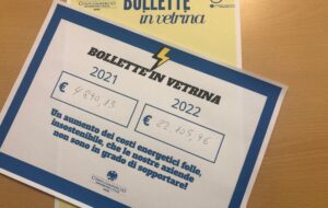 BOLLETTE IN VETRINA, L’INIZIATIVA DI CONFCOMMERCIO