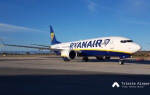 RYANAIR INVESTE SULL’AEROPORTO FVG