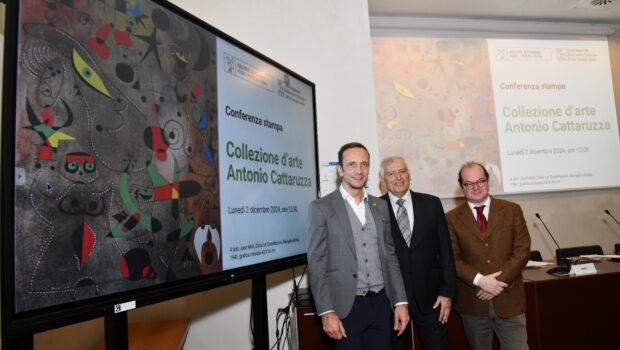COLLEZIONE D’ARTE PRIVATA CATTARUZZA DONATA A REGIONE ED ERPAC FVG