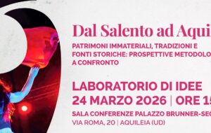 PIZZICA E FURLANA: AL VIA LABORATORIO DI RICERCA