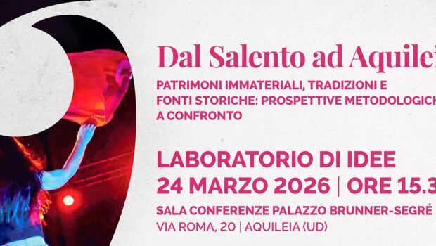 PIZZICA E FURLANA: AL VIA LABORATORIO DI RICERCA