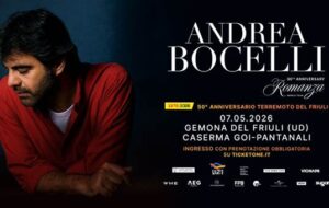 COMMEMORAZIONE TERREMOTO FRIULI: LA VOCE DI ANDREA BOCELLI DIVENTA SPERANZA CONDIVISA